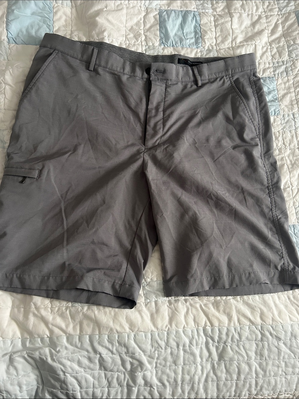 Greg Norman Collection Gray Performance Hybrid Shorts